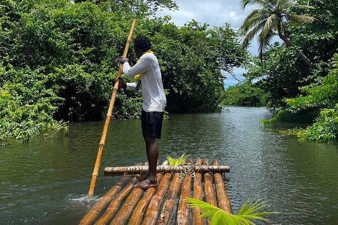St Lucia Bamboo Rafting Experience (+Rum Tasting) - Roseau Beach and the bamboo raft