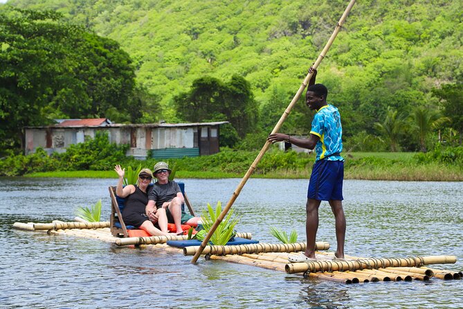 St. Lucia Private Bamboo Rafting Experience - A quiet start beside the Roseau River