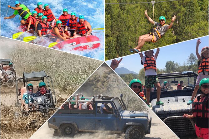 Süber combo adventure (rafting zipline bugy jeep canyon visit) - What the $39.92 price really buys you