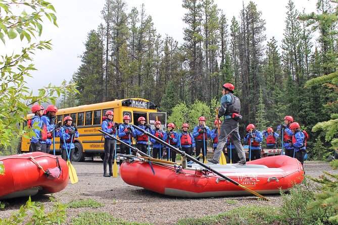 Sunwapta Challenge Whitewater Rafting: Class III Rapids - How much work is involved?