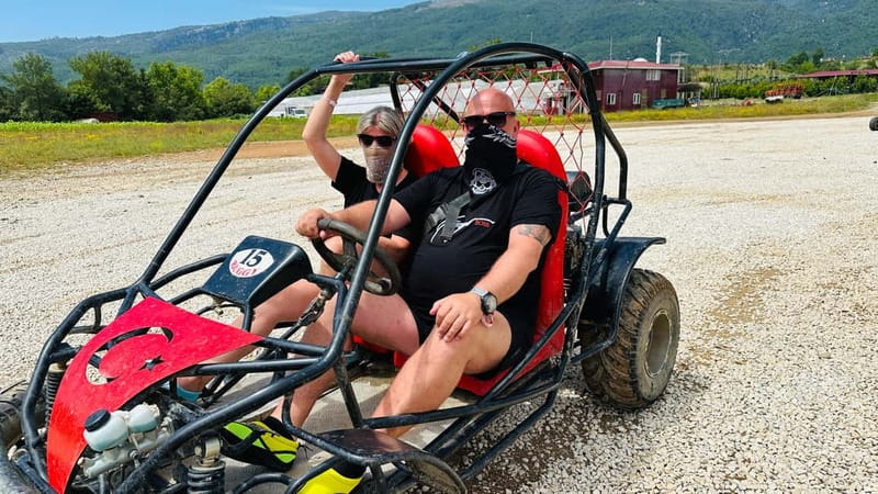 Super Combo 5in1 Jeep, Rafting, Buggy, Zipline and Canyon - Köprülü Canyon Sets the Scene