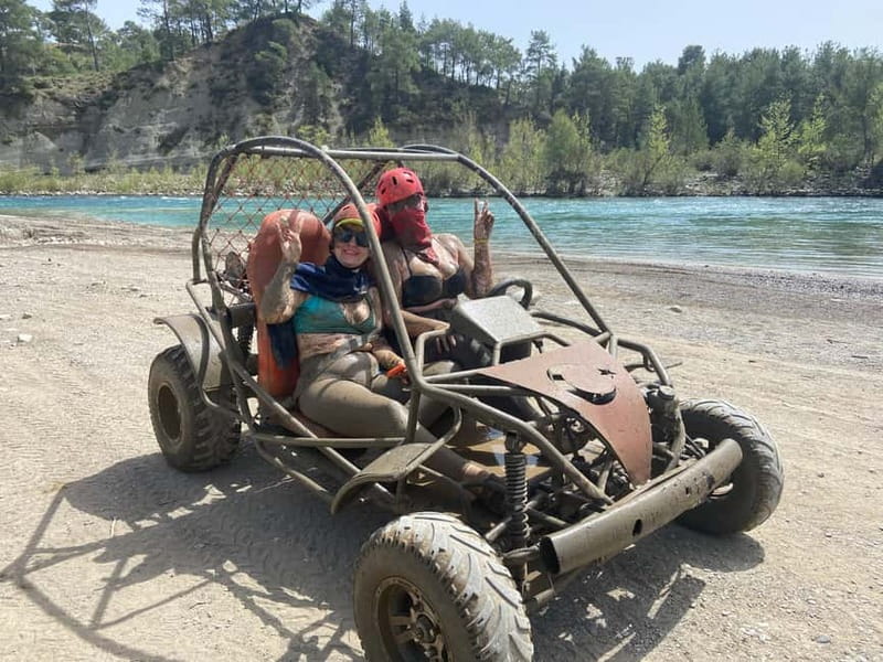 Super Combo 5in1 Jeep, Rafting, Buggy, Zipline and Canyon - Rafting With Rapids and River Views