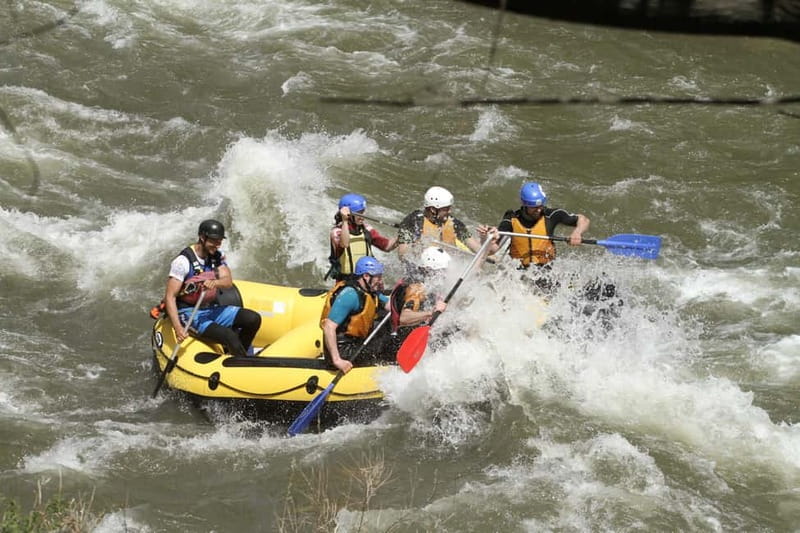 Superb Rafting Adventure on the Struma River - From the base to the 11-kilometer route