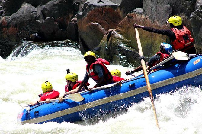 Swim Below the Victoria Falls Sprays Plus Zambezi Rafting - Victoria Falls mist before the river run