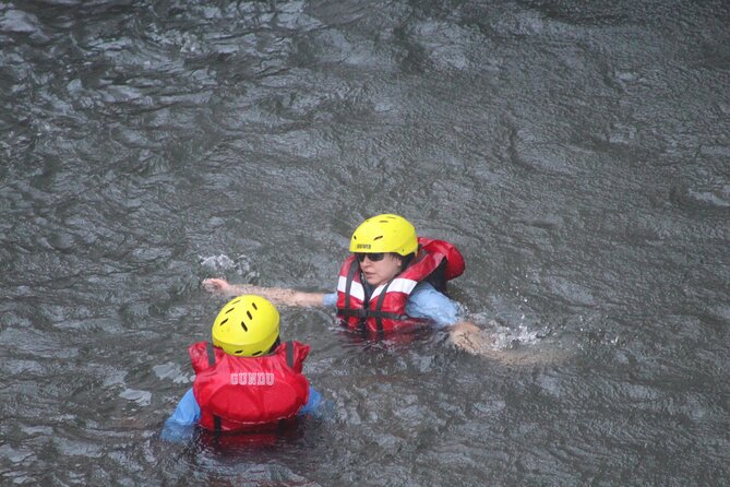Swim Below the Victoria Falls Sprays Plus Zambezi Rafting - Who will get the most from this Livingstone adventure
