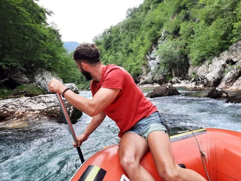TARA BRIDGE: Tara River Rafting Trip with Jeep Transfer - The 15-minute jeep ride to Splavište