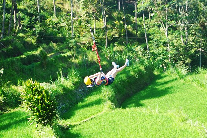 Telaga Waja River Rafting Bali & Zipline (Less Stairs) - The Telaga Waja rapids and dam descent