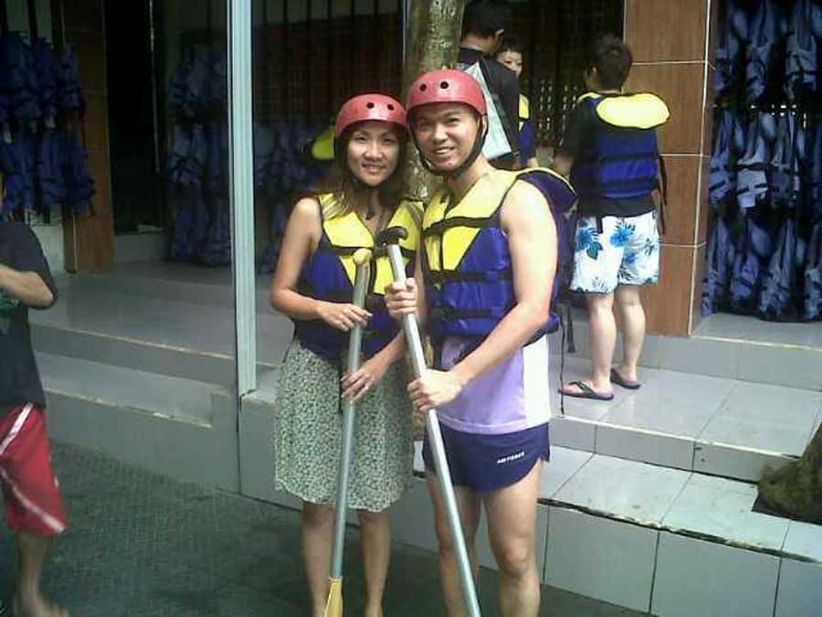 Telaga Waja: White Water Rafting with Lunch - Hindu shrines beside the rapids