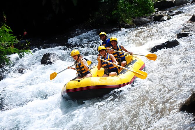 Telaga Waja White Water Rafting - With No Step or Stair : Bali Best Adventures - Pickup from Ubud and south Bali