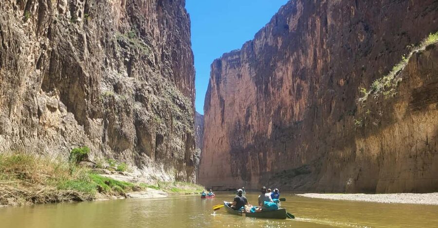 Terlingua: Rio Grande Full-Day Guided Raft/Kayak/Canoe Trip - The changing Rio Grande routes