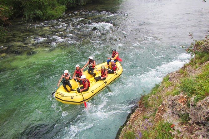 The best Rafting on Sava river in Bled - The first Sava section brings the action