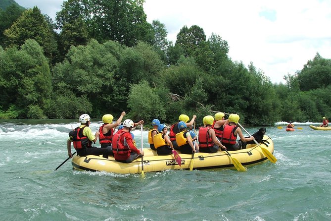 The best Rafting on Sava river in Bled - Calmer water, river gorges, and water games