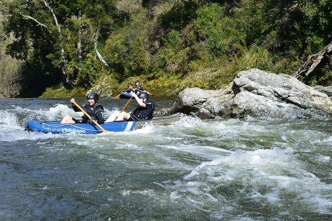 The Hobbit Barrel Run Rafting Tour on the Pelorus River - From Bluemoon Lodge to the water