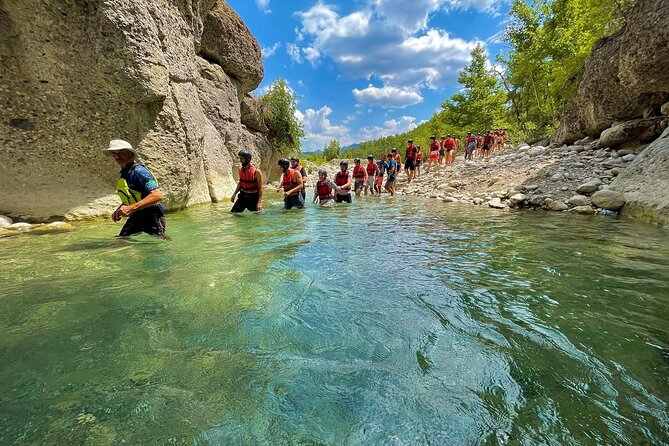 Trip to Koprulu Canyon Adventures River and Canyoning Rafting - Equipment, clothing, and practical comfort