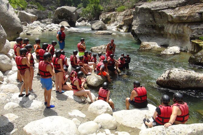 Trip to Koprulu Canyon Adventures River and Canyoning Rafting - Waterfalls, slides, and the optional 9-meter jump