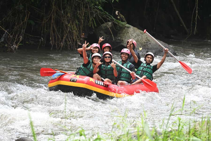 Ubud: Ayung River Guided Rafting Adventure with Lunch - Key points at a glance