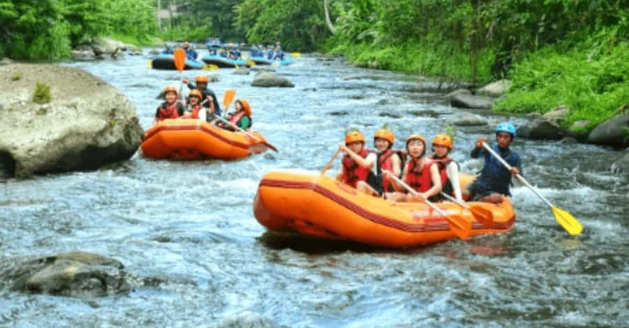 Ubud: Ayung River Rafting Adventure with Lunch and Transport - Key points at a glance