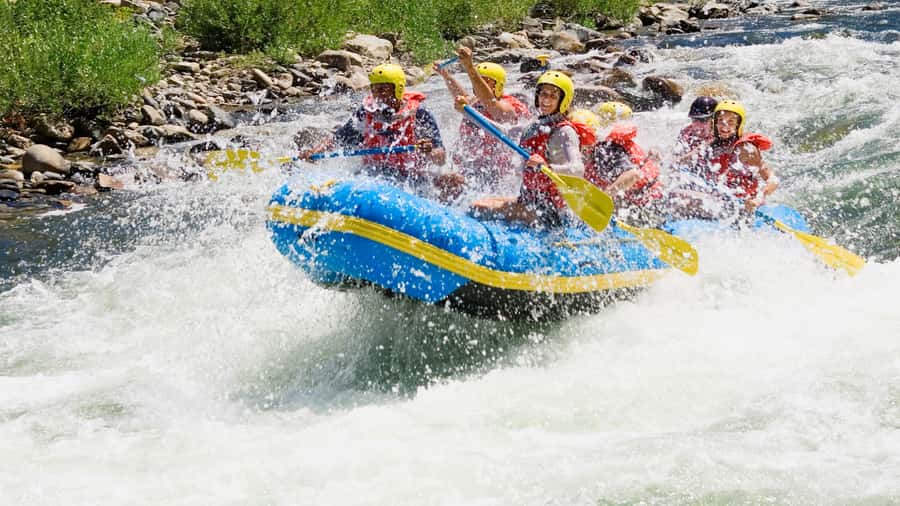 Ubud: Ayung River Rafting Include Lunch - The walk down to the river