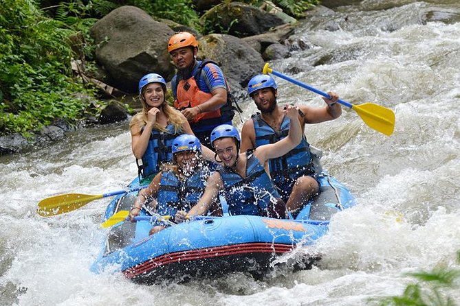 Ubud Ayung Water Rafting included Lunch and Transfer - The waterfall, wildlife, and quieter river sections