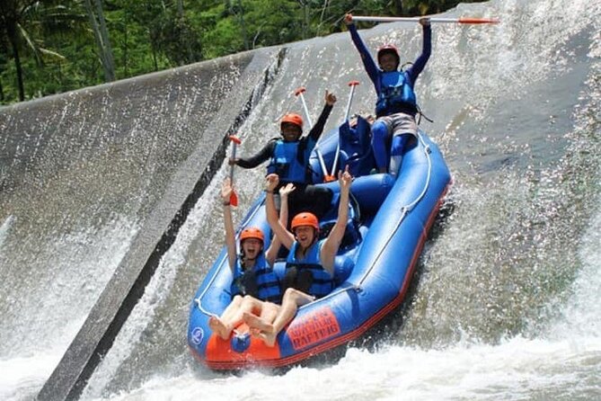 Ubud Ayung Water Rafting included Lunch and Transfer - Buffet lunch with a rice-field view