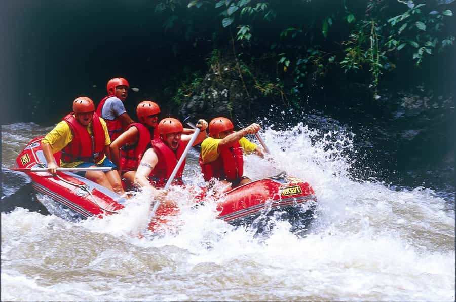 Ubud e-Bike Tour & Whitewater Rafting - Mambal by e-bike, with rice fields and village life