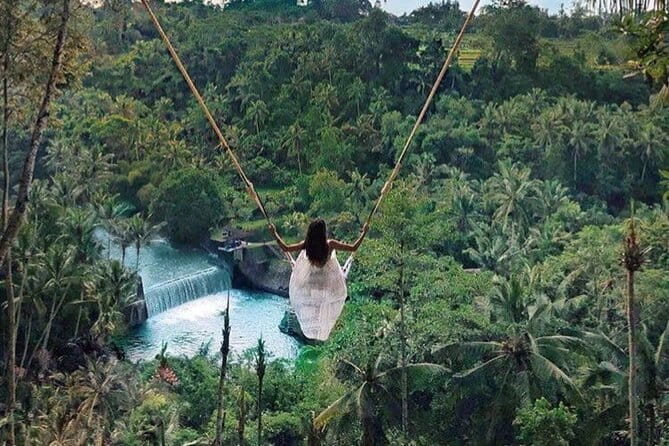 Ubud Jungle Swing and Water Rafting with Lunch Transport - Two hours on the Ayung River