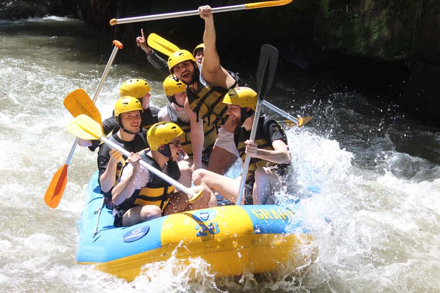 Ubud: Rice Teracces,Gorila Face ATV & Rafting - A full day that joins Bali’s dirt and water