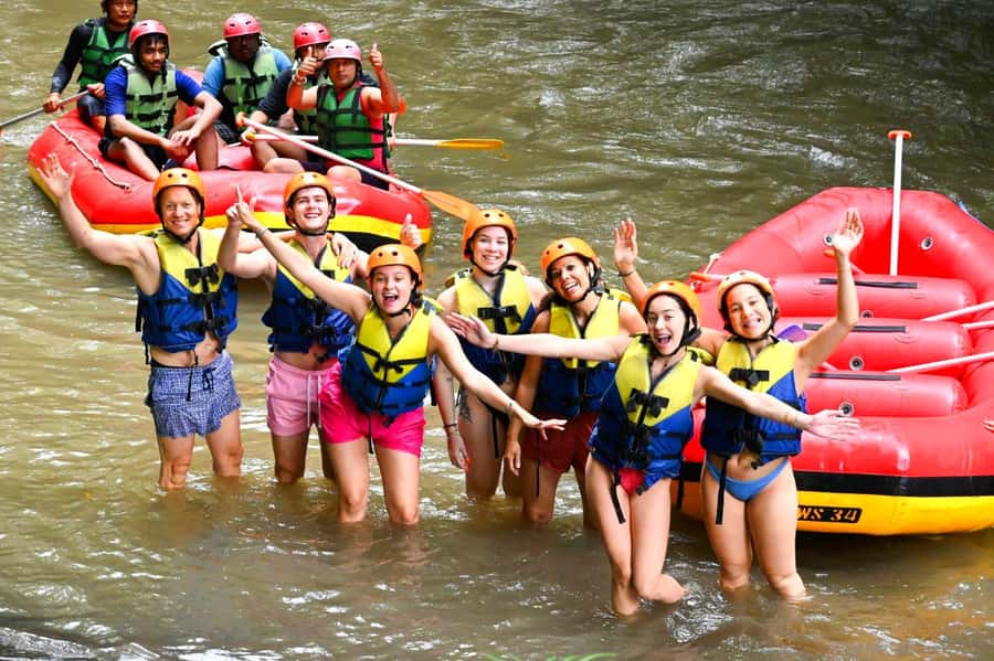 Ubud White Water Rafting with Lunch Included - The 2.5-hour rafting portion