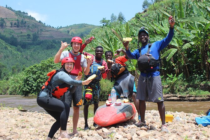 Uganda Jungle Rafting - Lunch on the river, then a local surprise