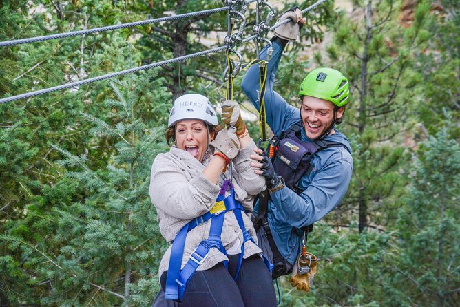 Upper Clear Creek Whitewater Rafting plus Cliffside Zipline from Idaho Springs - Who will enjoy this day most?