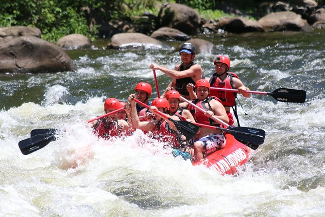 Upper Pigeon River Rafting Trip from Hartford - Safety instruction before the first rapid