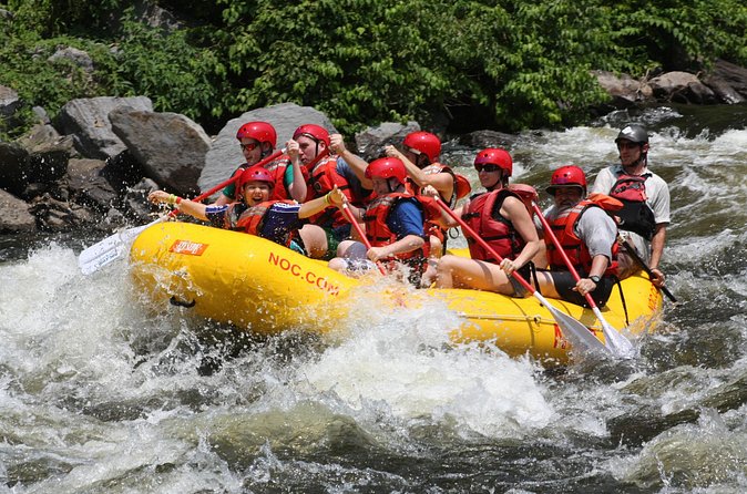 Upper Pigeon River Whitewater Rafting - Scenery, Photos, and the Parts Between Rapids