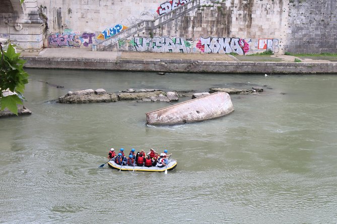 Urban Rafting on Rome's Tiber River - The finish, transport, and the detail to confirm
