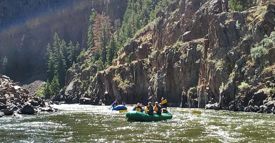 Vail CO: Family-Friendly Colorado River White Water Raft - Two and a half hours of river time
