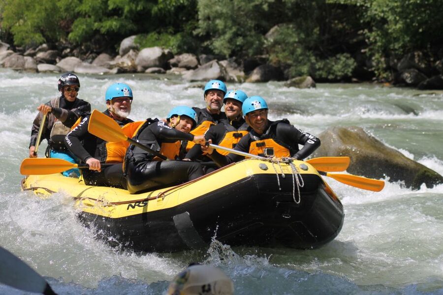 Val di Sole: Noce River Rafting - The Main River Run and Its Water Games