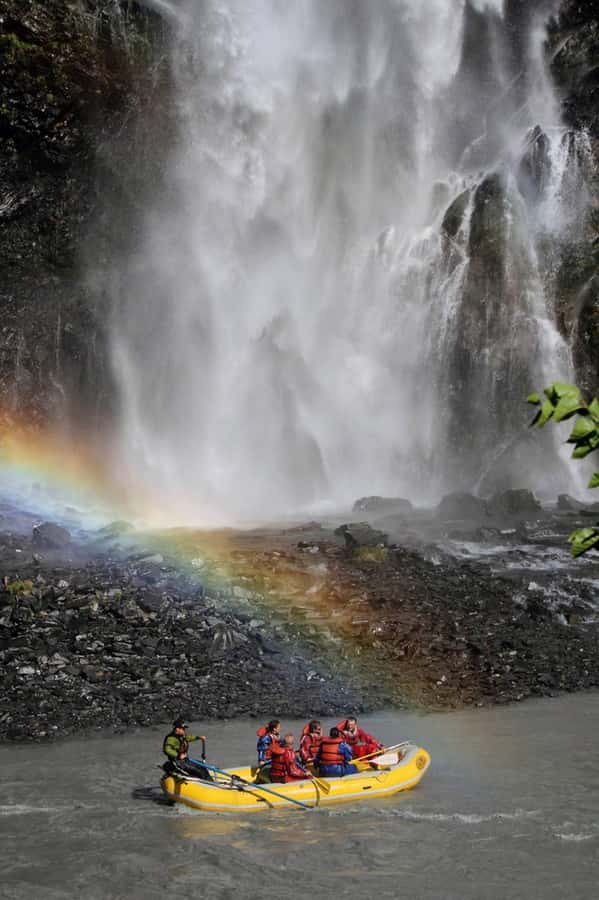 Valdez: Keystone Canyon Whitewater Rafting Trip - Taking out as the river settles