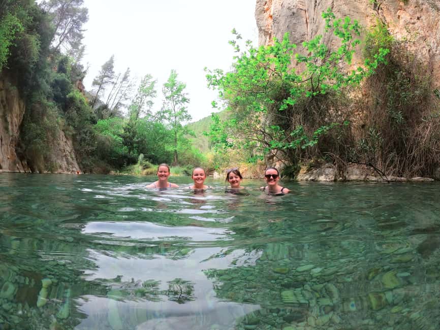 Valencia–Montanejos: Hiking/Raft/Kayak/Salto de la Novia - Pick one route before you leave Valencia