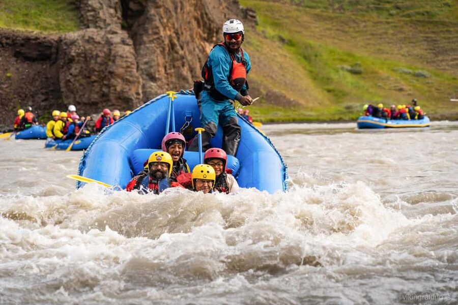 Varmahlíð: Top-Rated Family Adventure Rafting in Drysuits - Time, transport, and cancellation flexibility