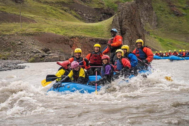 Varmahlíð: Top-Rated Family Adventure Rafting in Drysuits - Getting started at Viking Rafting