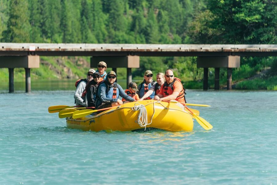 West Glacier: Glacier National Park Scenic Raft Trip - Two hours of wildlife watching and easy paddling