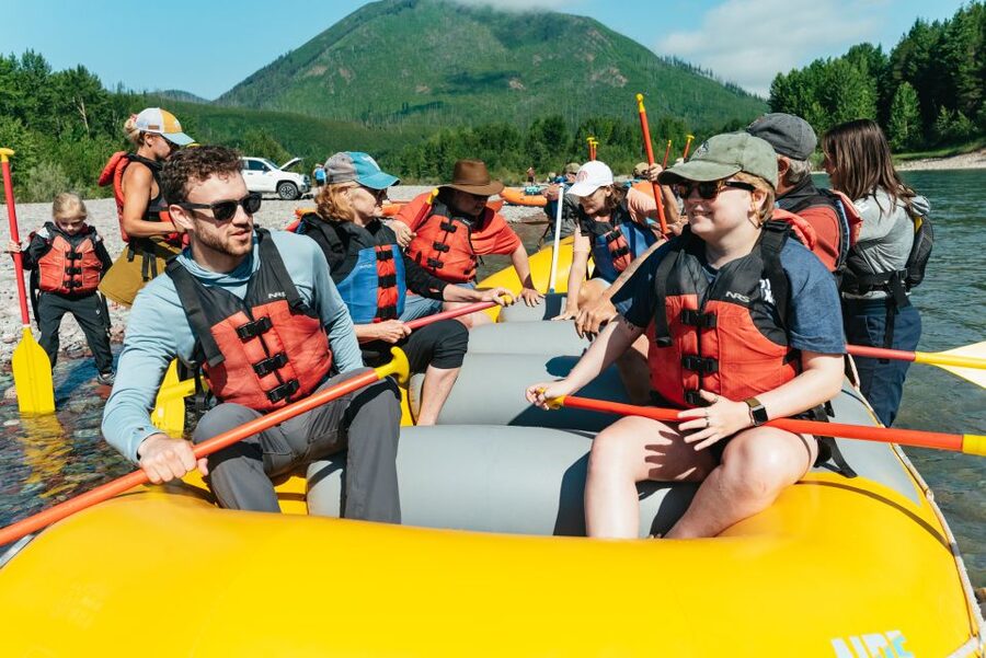 West Glacier: Glacier National Park Scenic Raft Trip - Returning to West Glacier for pictures