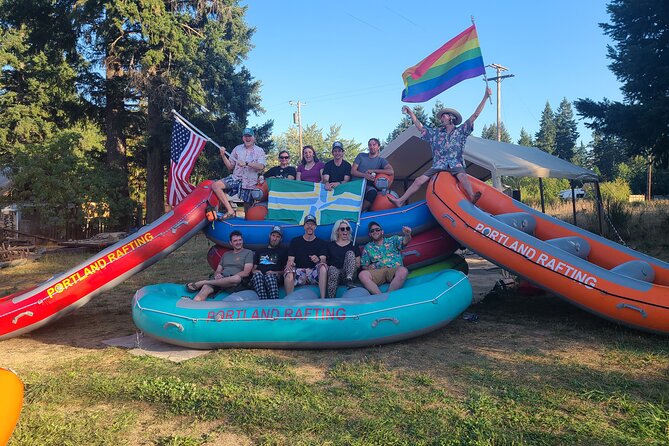 White Salmon River Rafting - Half Day - The gear package, including the cold-water issue