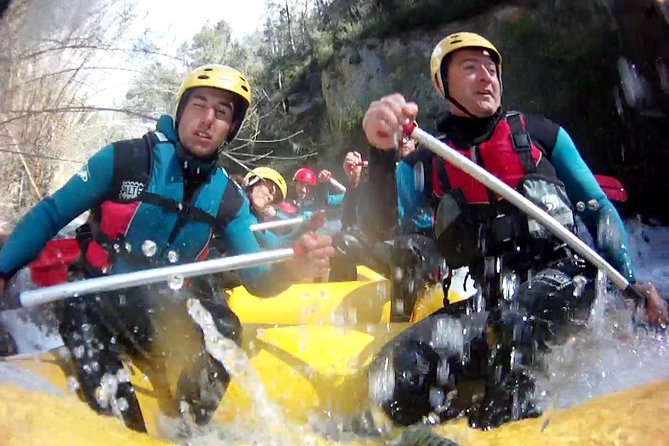 White Water Rafting - The finish: showers, lockers, and a buffet