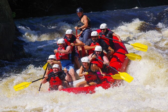 White-water Rafting Adventure on the Menominee River - The slower water makes the trip more welcoming