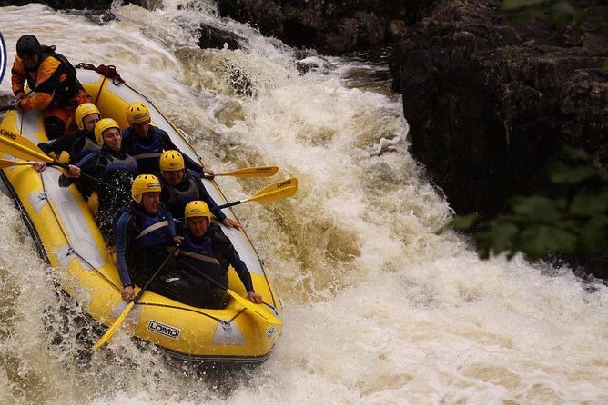 White Water Rafting and River Bugs on the River Tummel - The River Tummel near Pitlochry