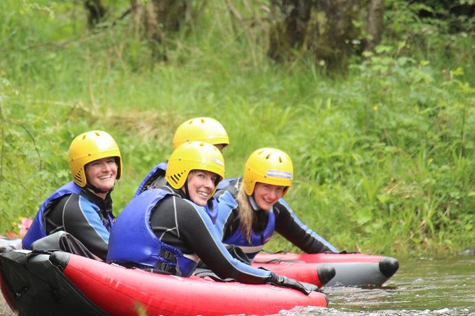 White Water Rafting and River Bugs on the River Tummel - How the guides shape the day