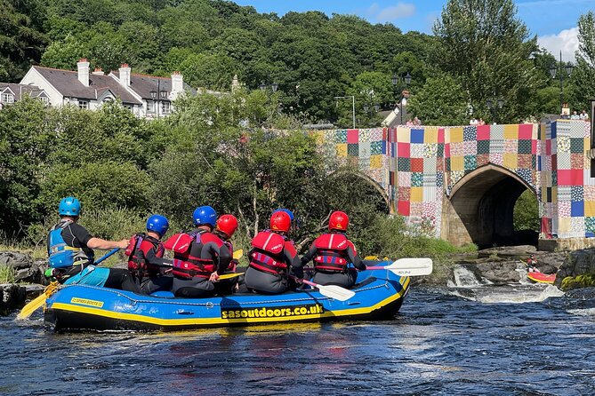 White Water Rafting Experience in River Dee in Llangollen - The 4.5km River Dee route in Llangollen