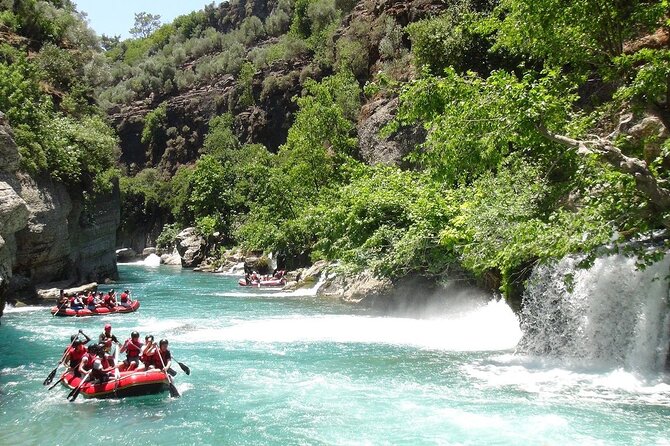 White Water Rafting From Alanya - The rafting section: action with a gentle edge