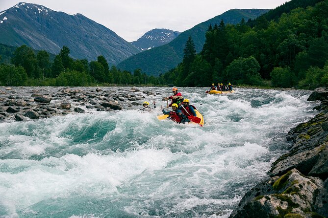 White Water Rafting in Valldøla - The fastest part comes last