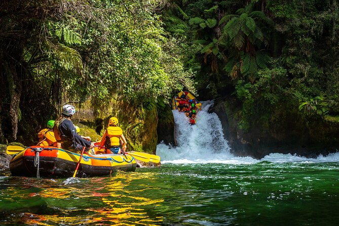 White Water Rafting - Kaituna Cascades, The Originals - Arriving at the Okere Falls base